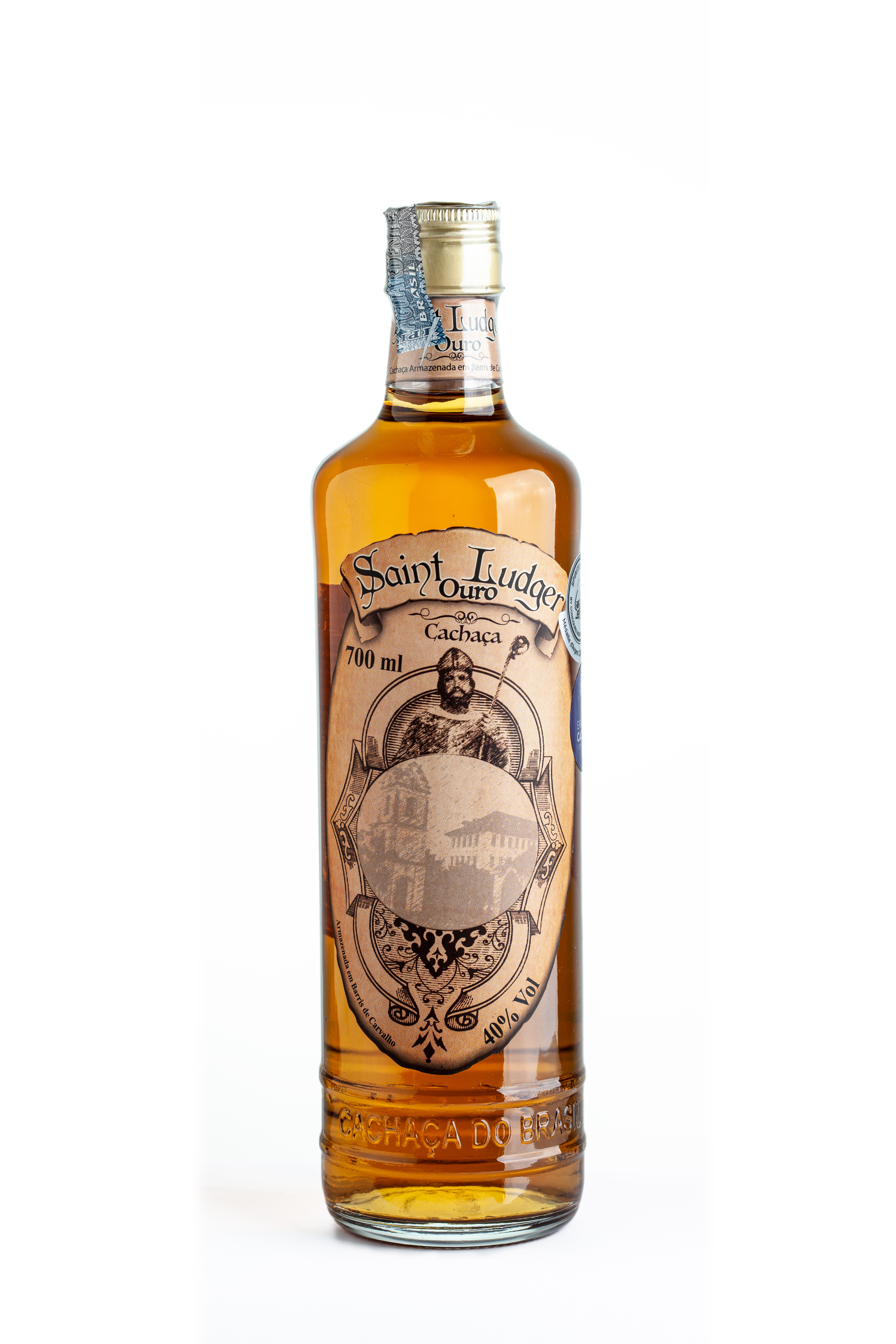 CACHAÇA SAINT LUDGER OURO 700ML